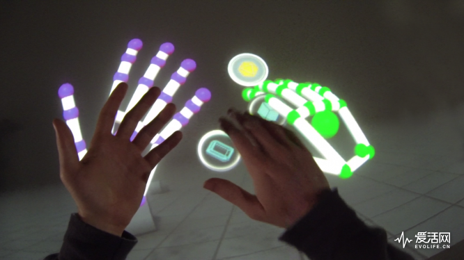 Leap+Motion+Orion+Blocks+Demo+Arm+HUD