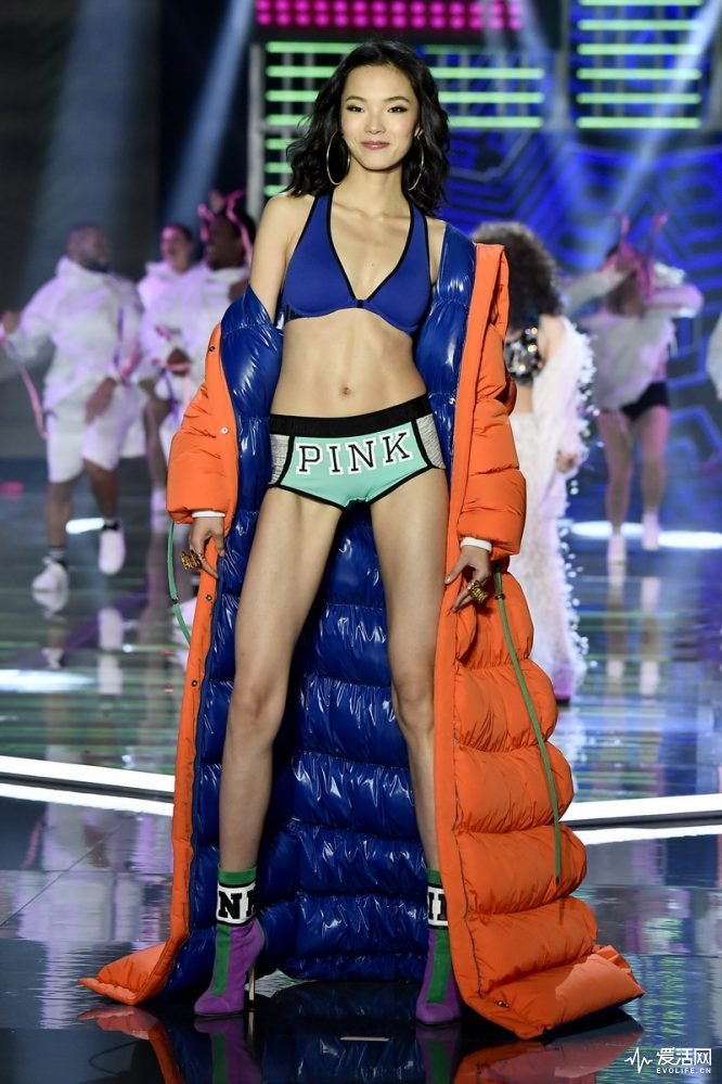 SHANGHAI, CHINA - NOVEMBER 20: Model Xiao Wen walks the runway during the 2017 Victoria's Secret Fashion Show In Shanghai at Mercedes-Benz Arena on November 20, 2017 in Shanghai, China. (Photo by Frazer Harrison/Getty Images for Victoria's Secret)