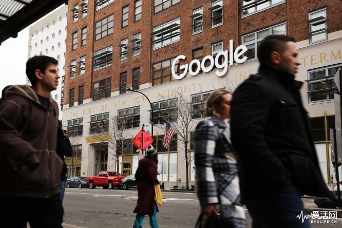 NEW YORK, NY - MARCH 05:  Google's New York office is shown in lower Manhattan on March 5, 2018 in New York City. Published reports say that the tech giant is close to a reaching a $2.4 billion deal to buy the landmark Chelsea Market building. The building, a block-long former Nabisco factory that is named after its ground-floor gourmet food mall, sits directly across from Google's current New York City headquarters in the Meatpacking District. If the sale goes through, it would be one of the most expensive real estate transactions for a single building in New York City history.  (Photo by Spencer Platt/Getty Images)