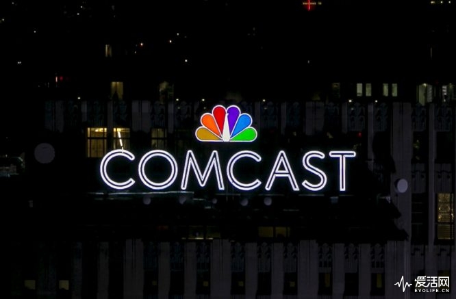 The NBC and Comcast logo