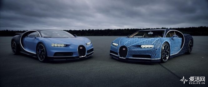 1：1乐高®机械组BUGATTI CHIRON®演绎公路大片