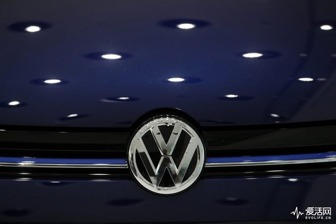 A badge sits on a Volkswagen e-Golf electric automobile at the Volkswagen AG (VW) headquarters in Wolfsburg, Germany, on Tuesday, Oct. 30, 2018. VW has managed one of the more confident outlooks in an otherwise gloomy reporting season for carmakers and suppliers. Photographer: Krisztian Bocsi/Bloomberg via Getty Images