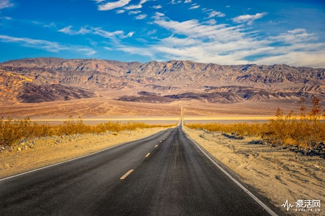 Heading east on CA Highway 190, you cross the Panamint Valley and head into the Panamint Range, on the western portion of Death Valley National Park.