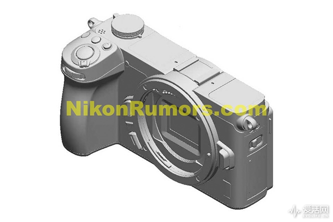 Nikon-APS-C-mirrorless-camera-design-patent-large-model-1
