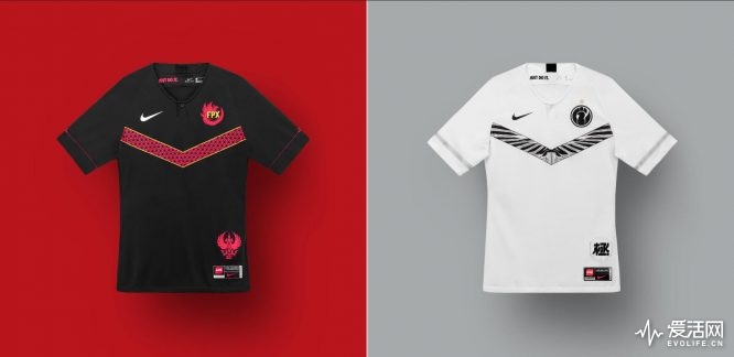Nike为LOL职业联赛推出全新队服系列