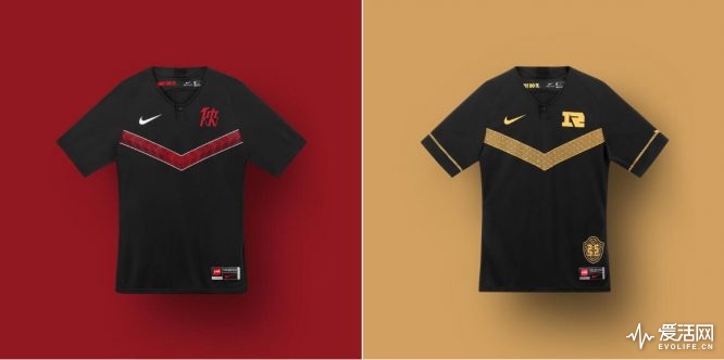 Nike为LOL职业联赛推出全新队服系列