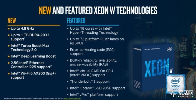 XEON W NEW FEATURED