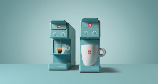 illy意利咖啡推出全新限量Y3.2阿玛非蓝Amalfi Blue胶囊咖啡机 (1)